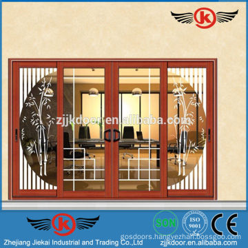 JK-AW9111 modern design sliding glass door safety door design